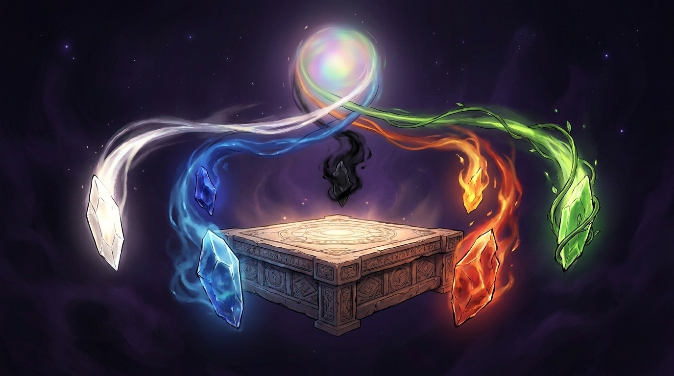Die 5 Farben in Magic erklärt — welche passt zu dir?
